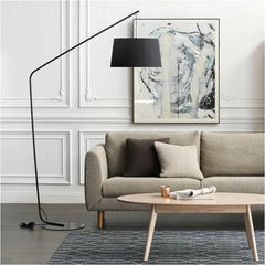 Wooden Twist Floor Lamp