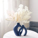 Wooden Twist Modern Home Decor Ceramic Decorative Vase for Flowers Set of 2 - Wooden Twist UAE