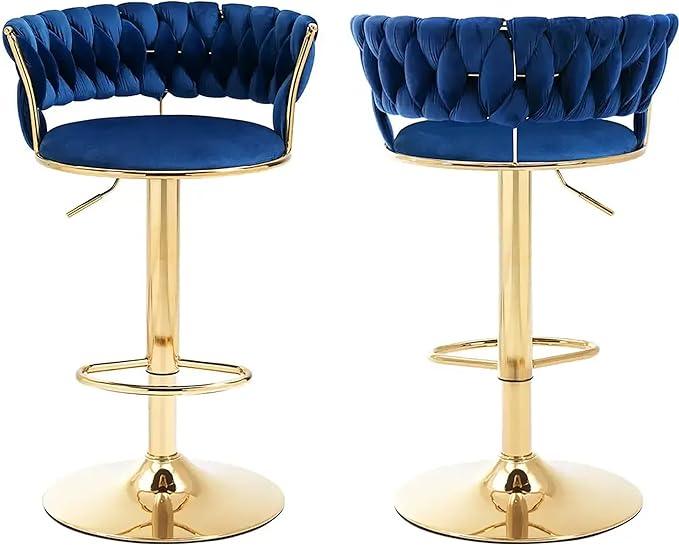 Wooden Twist Equip Design Modern Studio, Cafe Chair Metal Legs ( Pack of 1 )
