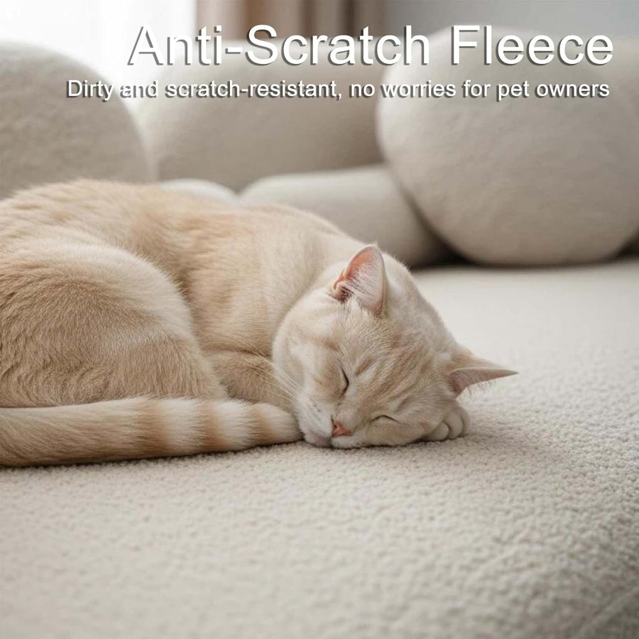 Textured Boucle in Beige or White