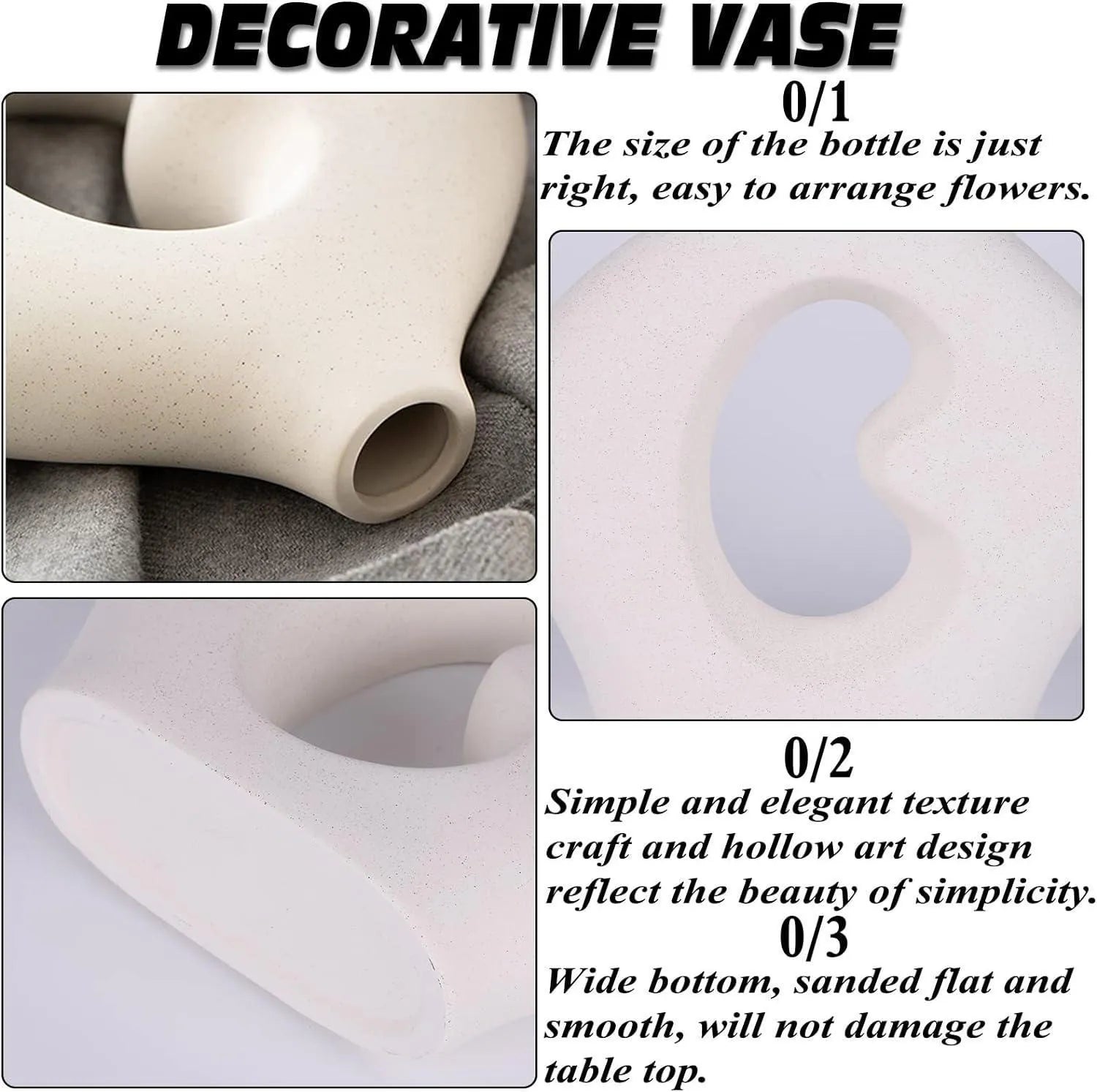 Wooden Twist Vases