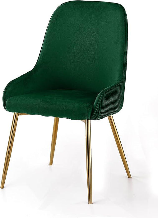 Wooden Twist Echelon Modern Cafe Dining Chair Metal Legs