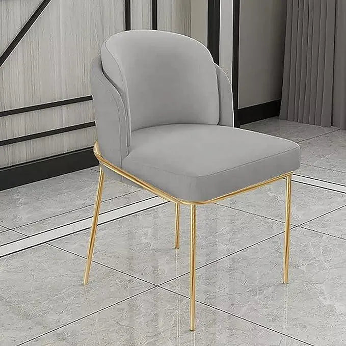 Wooden Twist Voguish Modern Cafe Dining Chair Metal Legs - Wooden Twist UAE