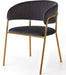 Wooden Twist Tavern Modern Cafe Dining Chair Metal Legs - Wooden Twist UAE