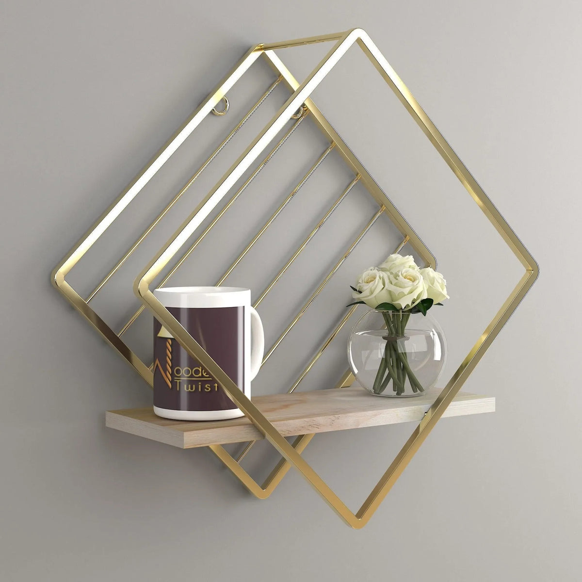 A Rhombus-Shaped Conversation Piece