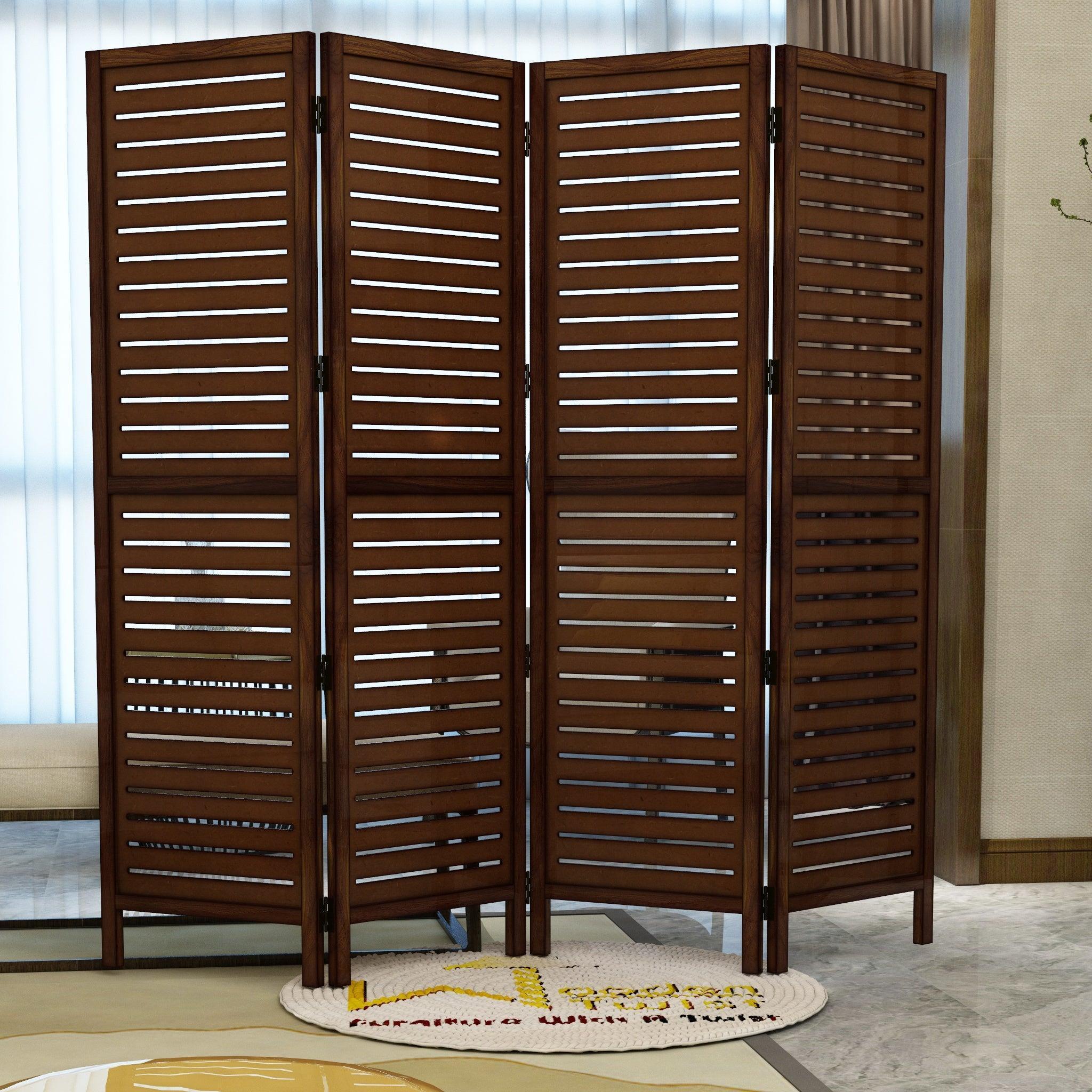 Wooden Handicrafts Partition Wooden Room Divider (Mango Wood) - Wooden Twist UAE