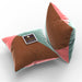 Wooden Twist Abstract Square Velvet Cushion Cover Set of 2 ( Multicolor ) - Wooden Twist UAE