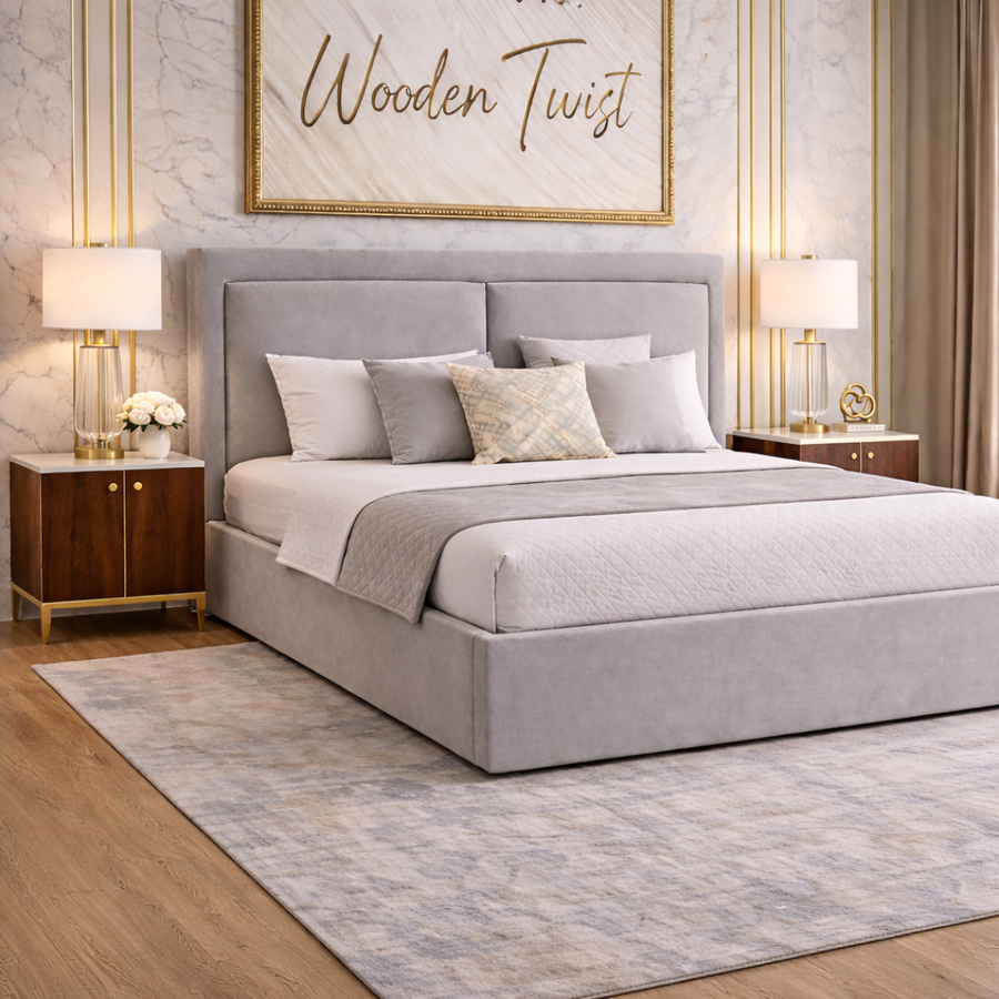 Tall Padded Headboard for Support