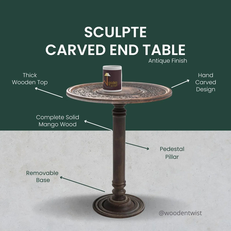 Hand Carved for a Classic Look