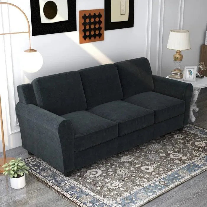 Wooden Twist Modern Sofa