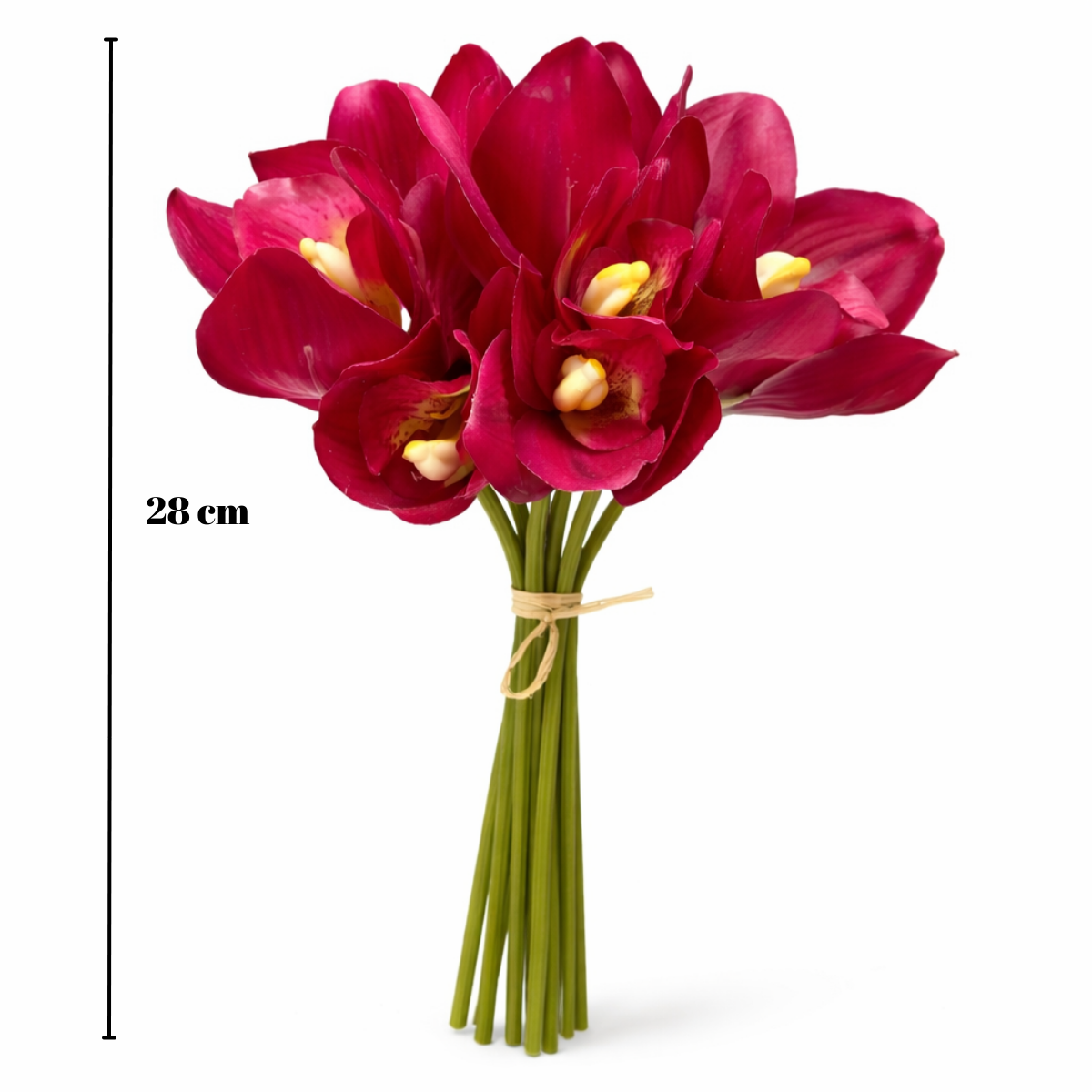 Artificial Magenta Orchid Flower