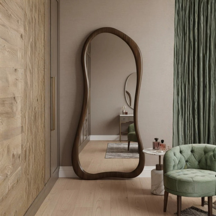 Dark Brown Frame, Built to Stand or Mount