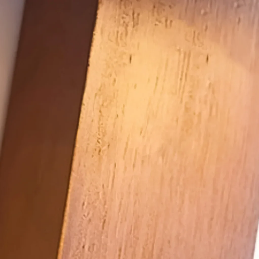 Natural Travertine & Solid Wood