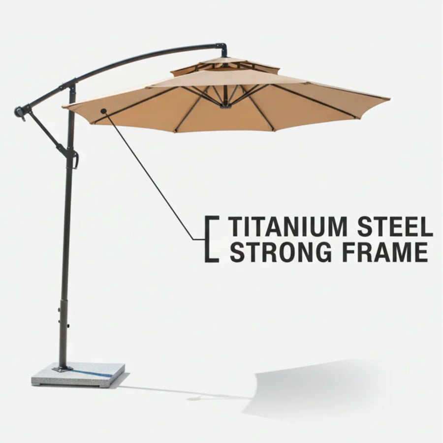 Titanium Steel Frame, Cantilever Offset Structure