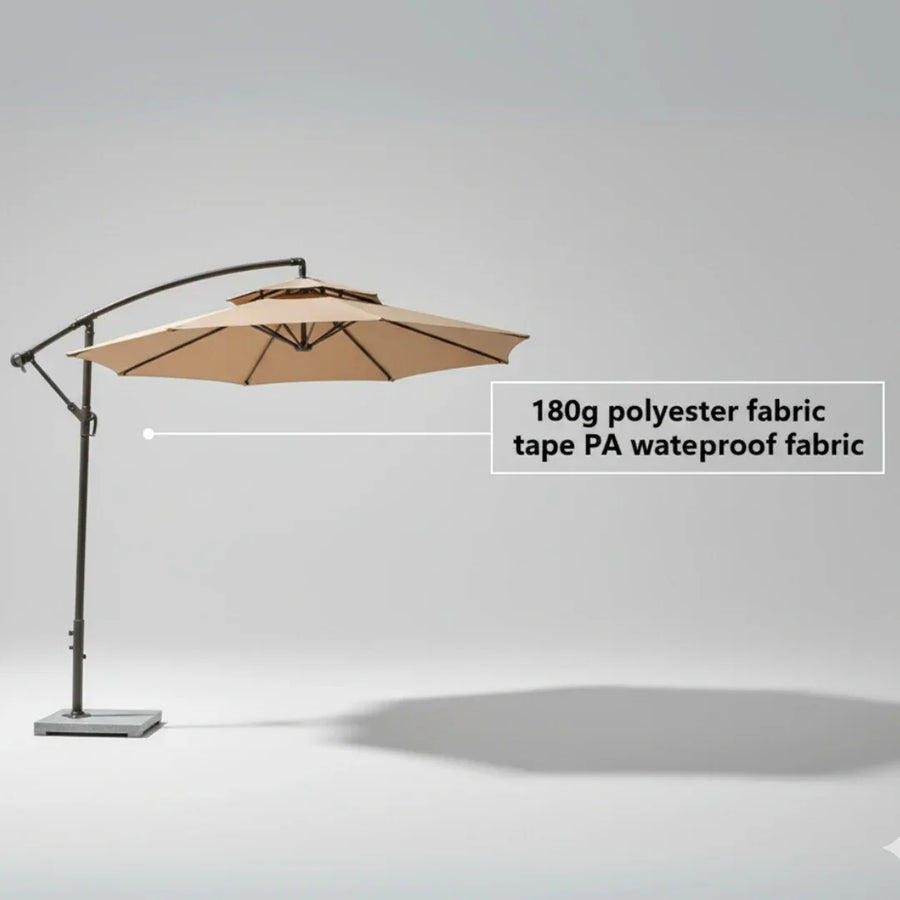 A Brown Canopy Built From Premium Waterproof Fabric