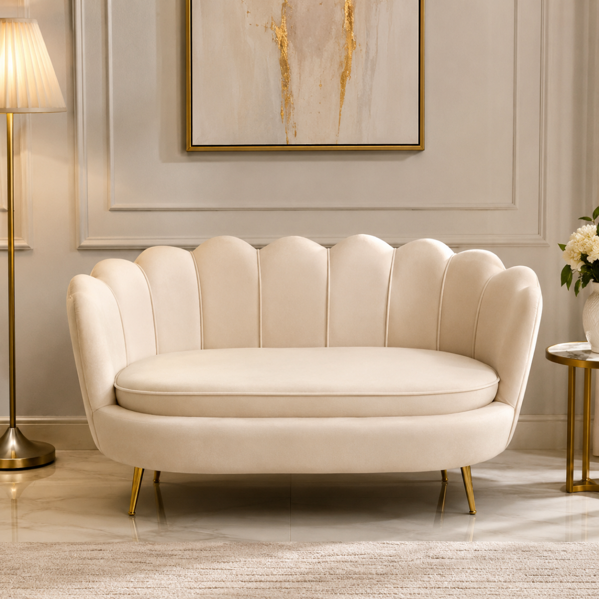 Loveseat Modern Chaise Lounge