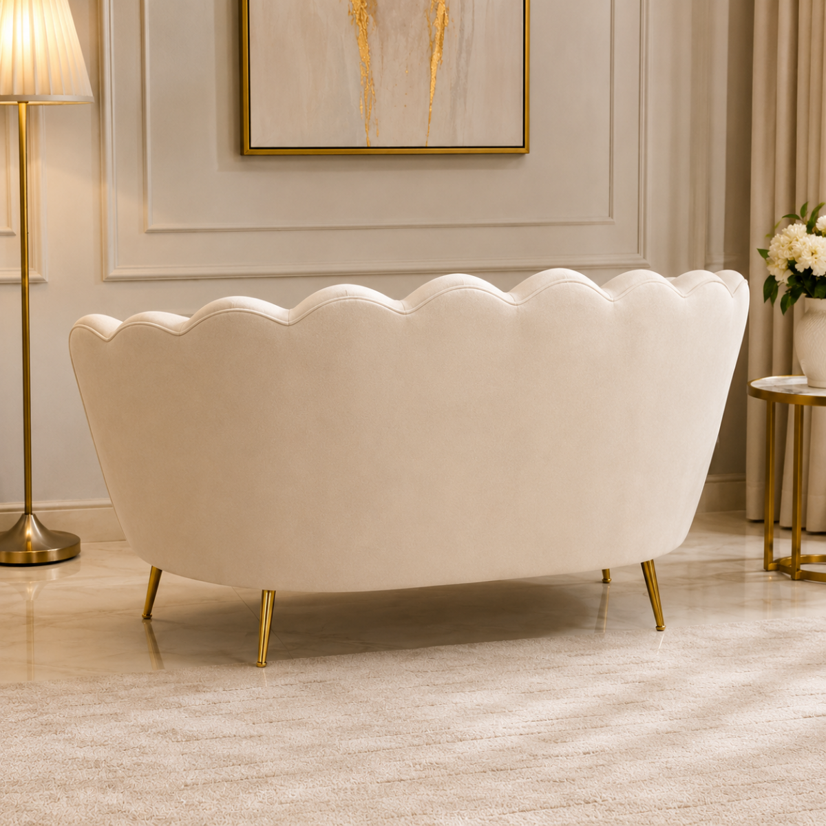 Loveseat Modern Chaise Lounge