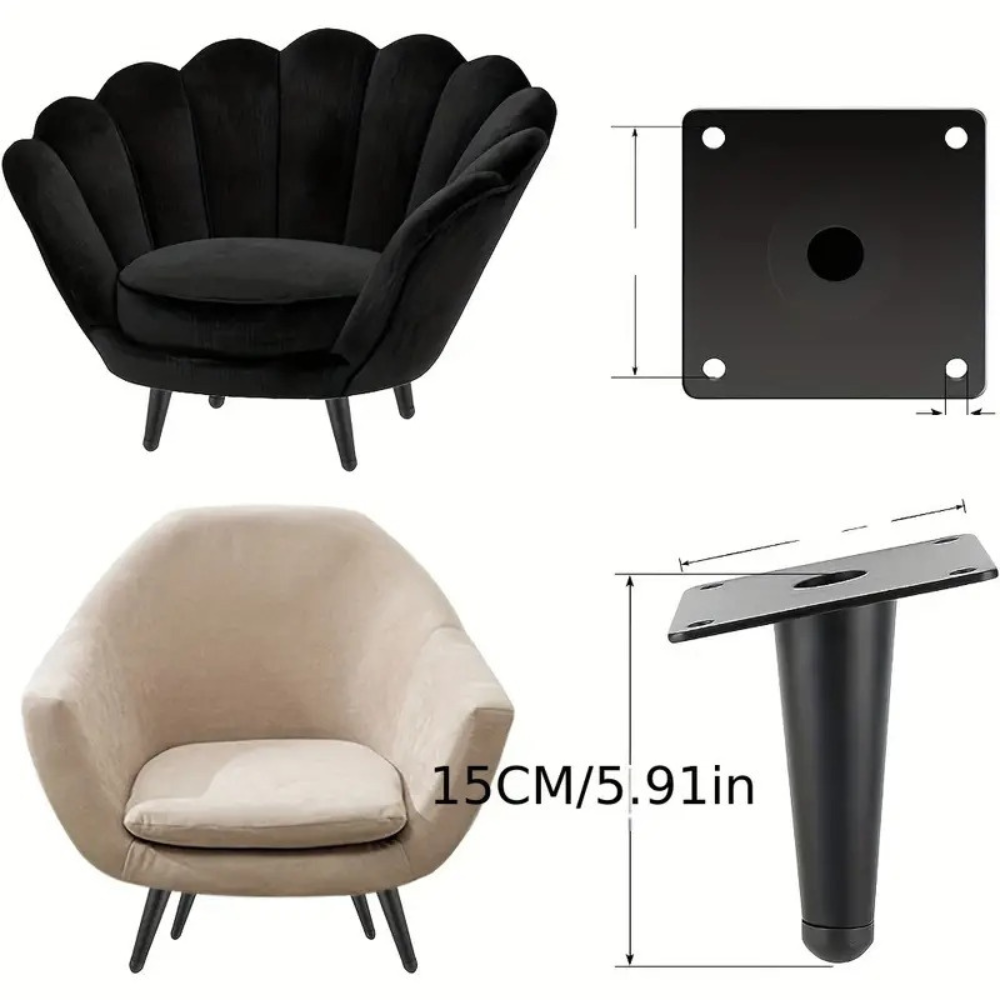 Bend Shape Sofa Legs