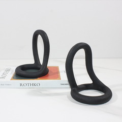 Loop Decorative Bookends
