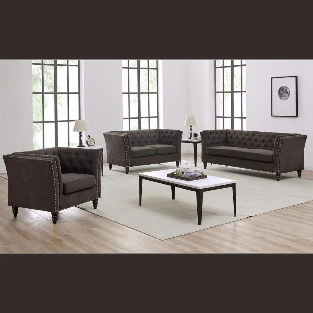 Classic Chesterfield, Rich Brown Depth