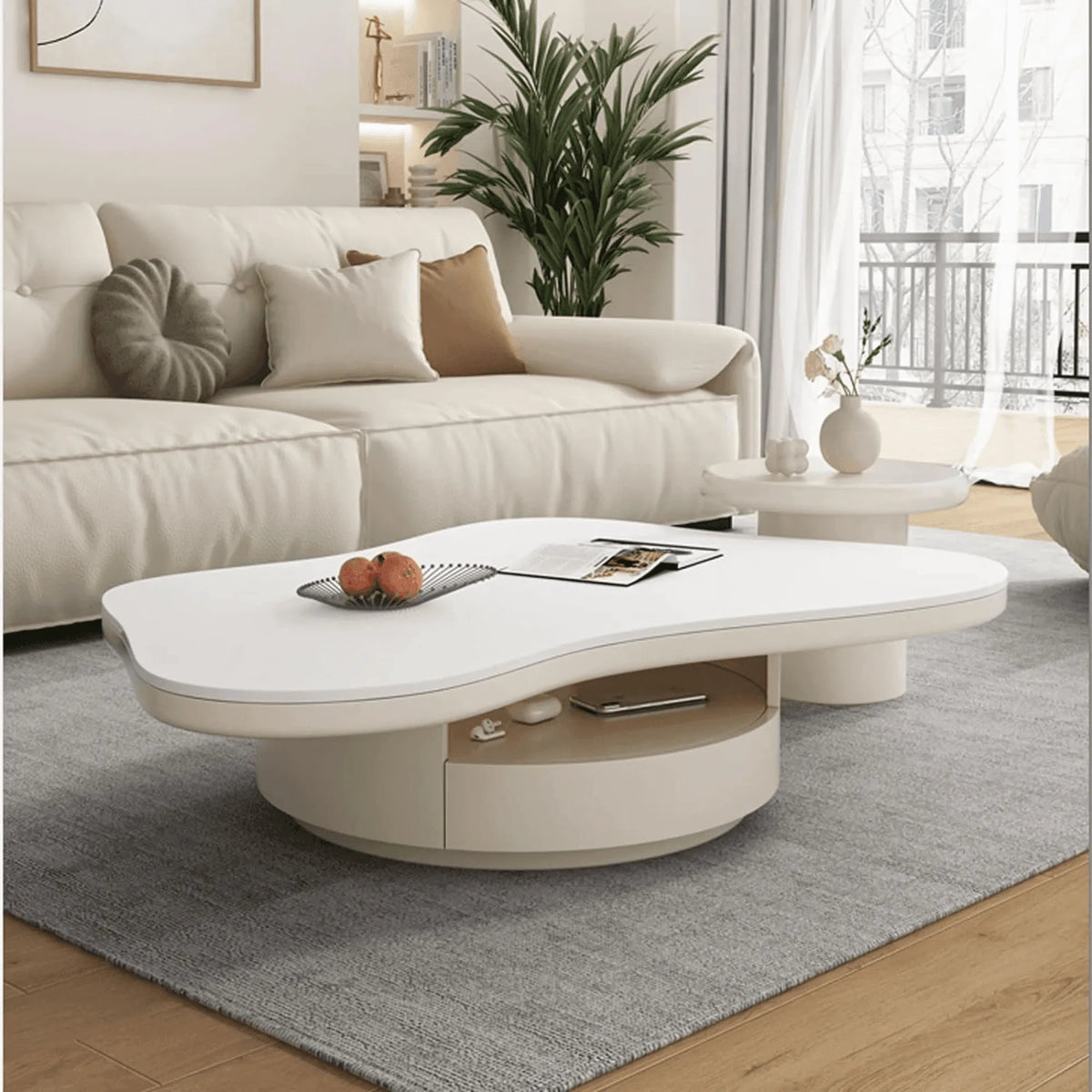 Butterfly-Shaped Coffee Table