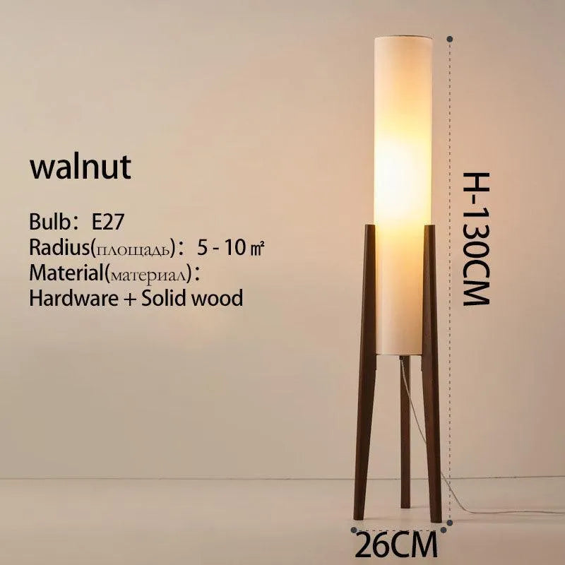 Wooden Twist Illuminate Modernize Decorative Lamp with Wooden Stand and Soft Fabric Shade - Wooden Twist UAE