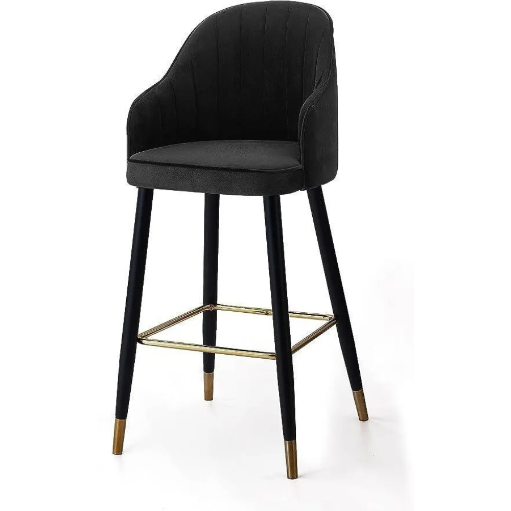 Modern Dining Chair with Metal Legs