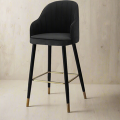 Modern Dining Chair with Metal Legs