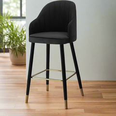 Modern Dining Chair with Metal Legs