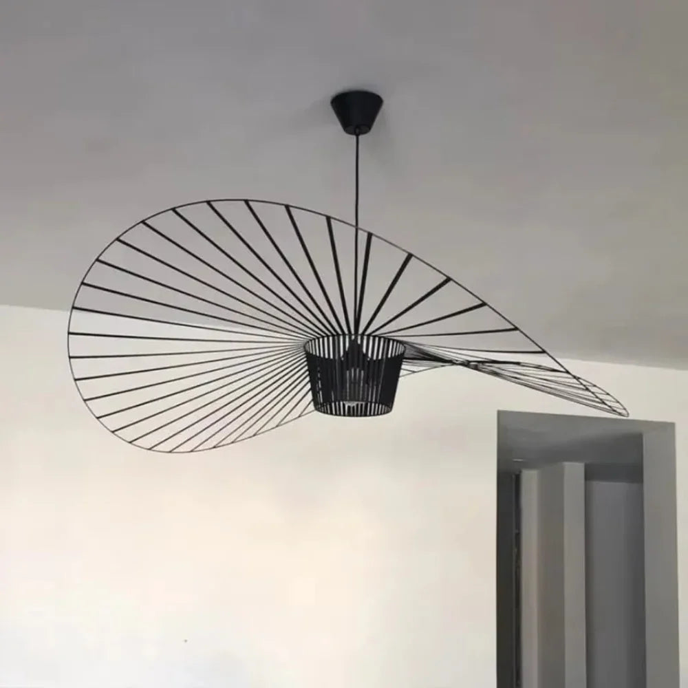 A Sculptural Centerpiece for Modern Ceilings