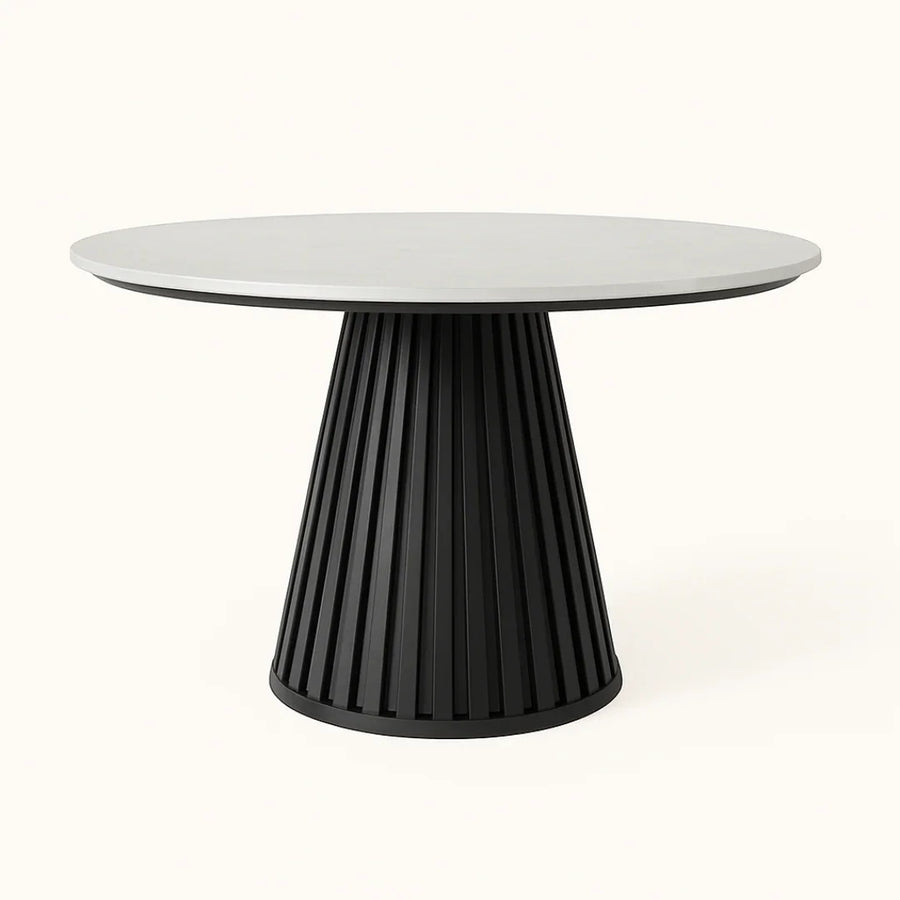 A Sturdy Powder-Coated Base in Sleek Black