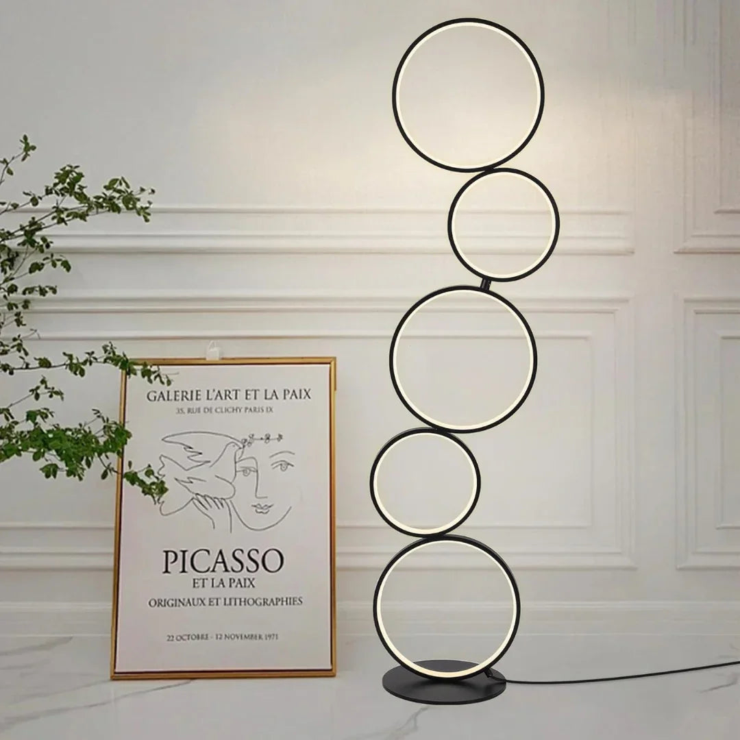 A Circular Ring That Lights Up the Room