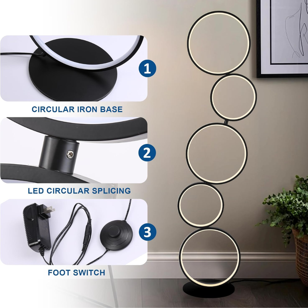 Modern Circle Floor Lamp