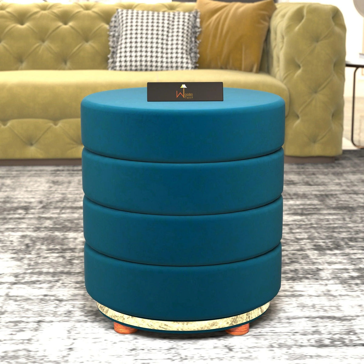 Classical Elegance in Rich Dark Blue