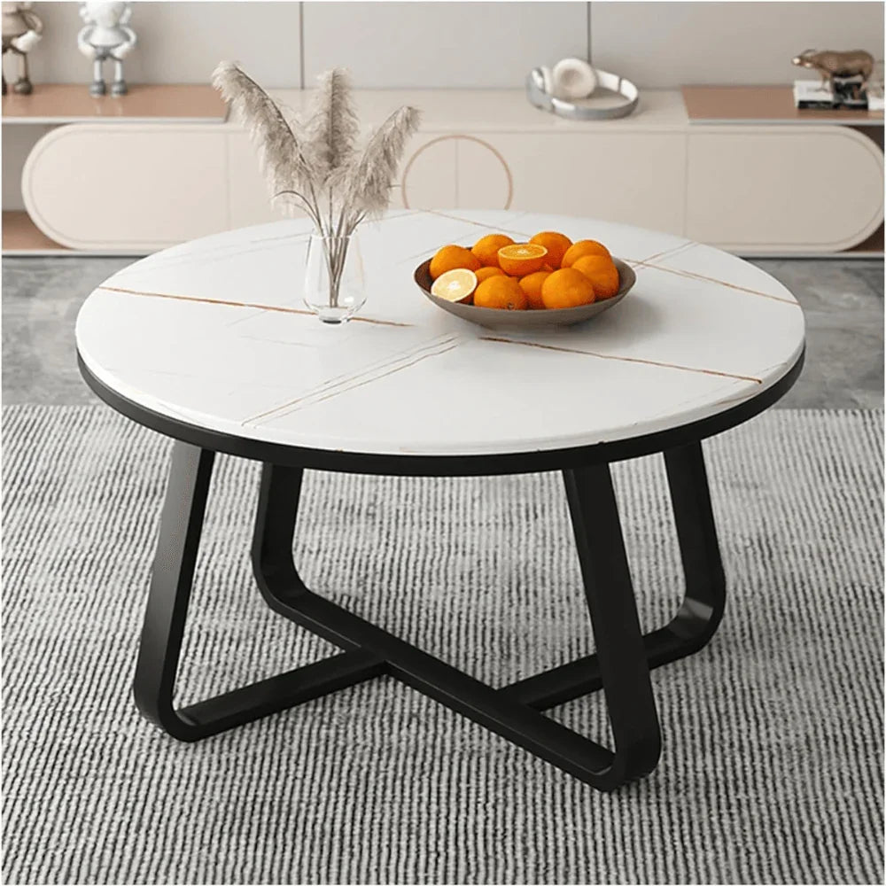 Marble Finish Meets Metal Strength