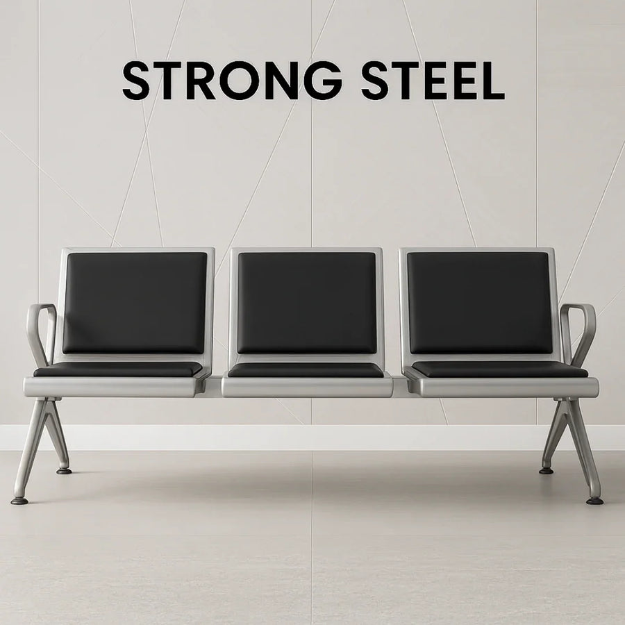 Ergonomic Cushioned Seats for Longer Waits