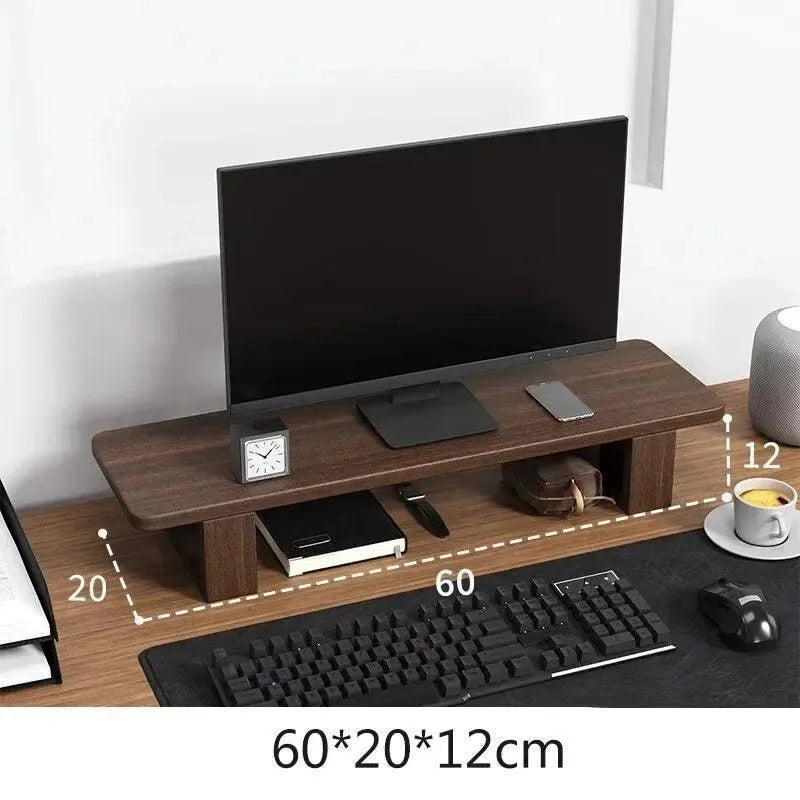 Stable load-bearing monitor riser