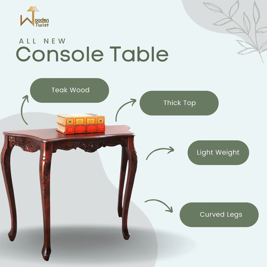 Hand-Carved Teak, Ready When You Are