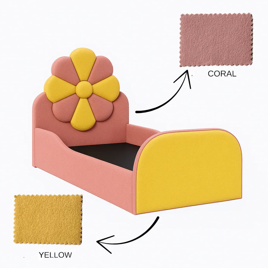 Raised Safety Sides for Secure Sleep