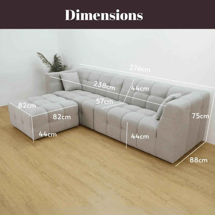 Spacious Seating Comfort