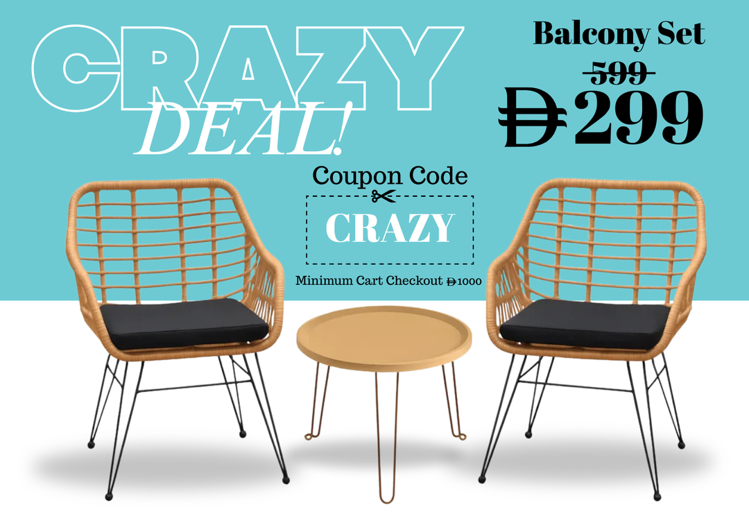 Crazy Deal On Outdoor Furniture in Dubai