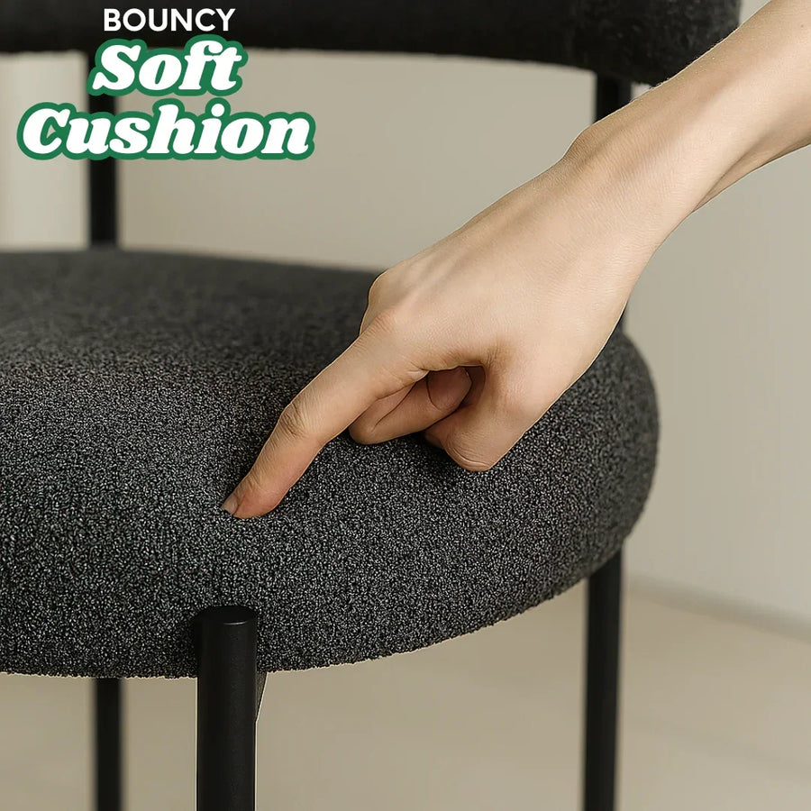 Sturdy Metal Legs with a Refined Finish