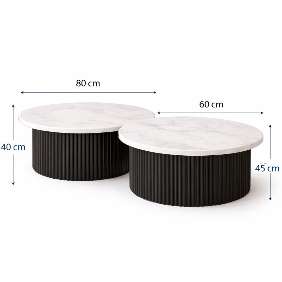 Marble Nesting Coffee Table