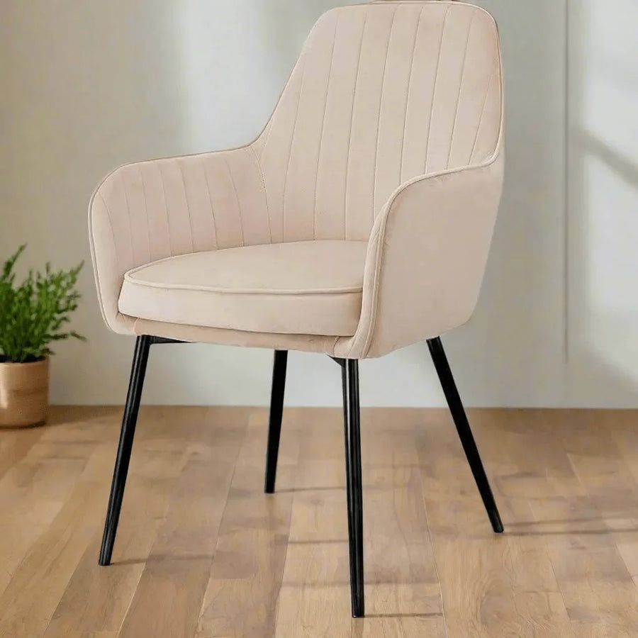 Sturdy powder-coated metal legs