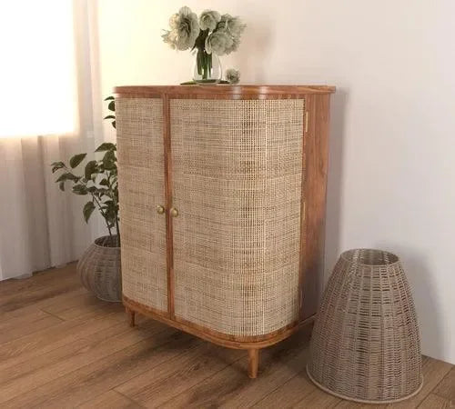 Rustic Charm, Handcrafted Storage
