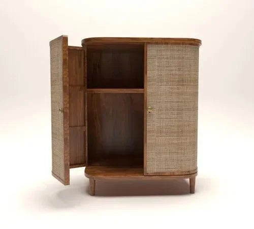 Quality Rosewood & Rattan Cane