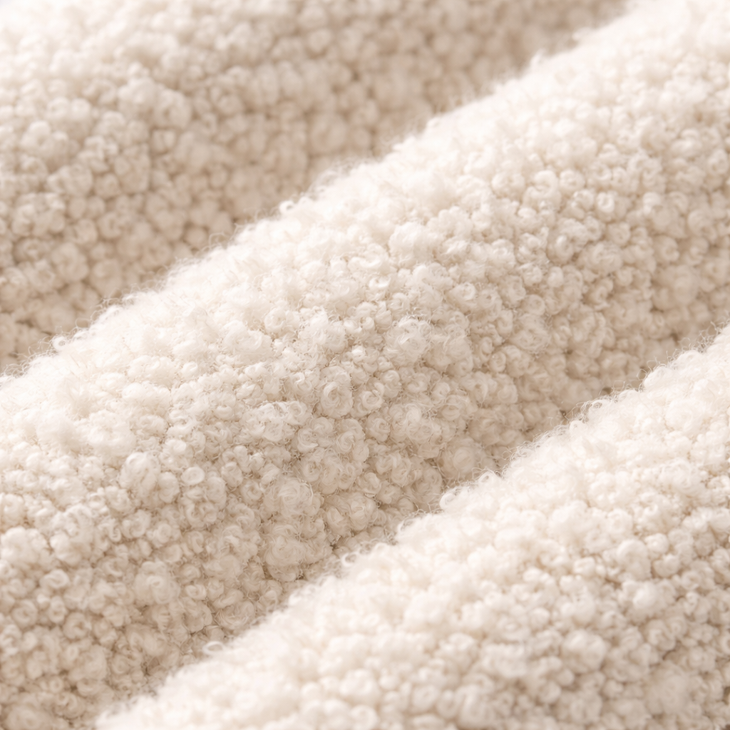 ELARA Ribbed Boucle 3-Seater Sofa