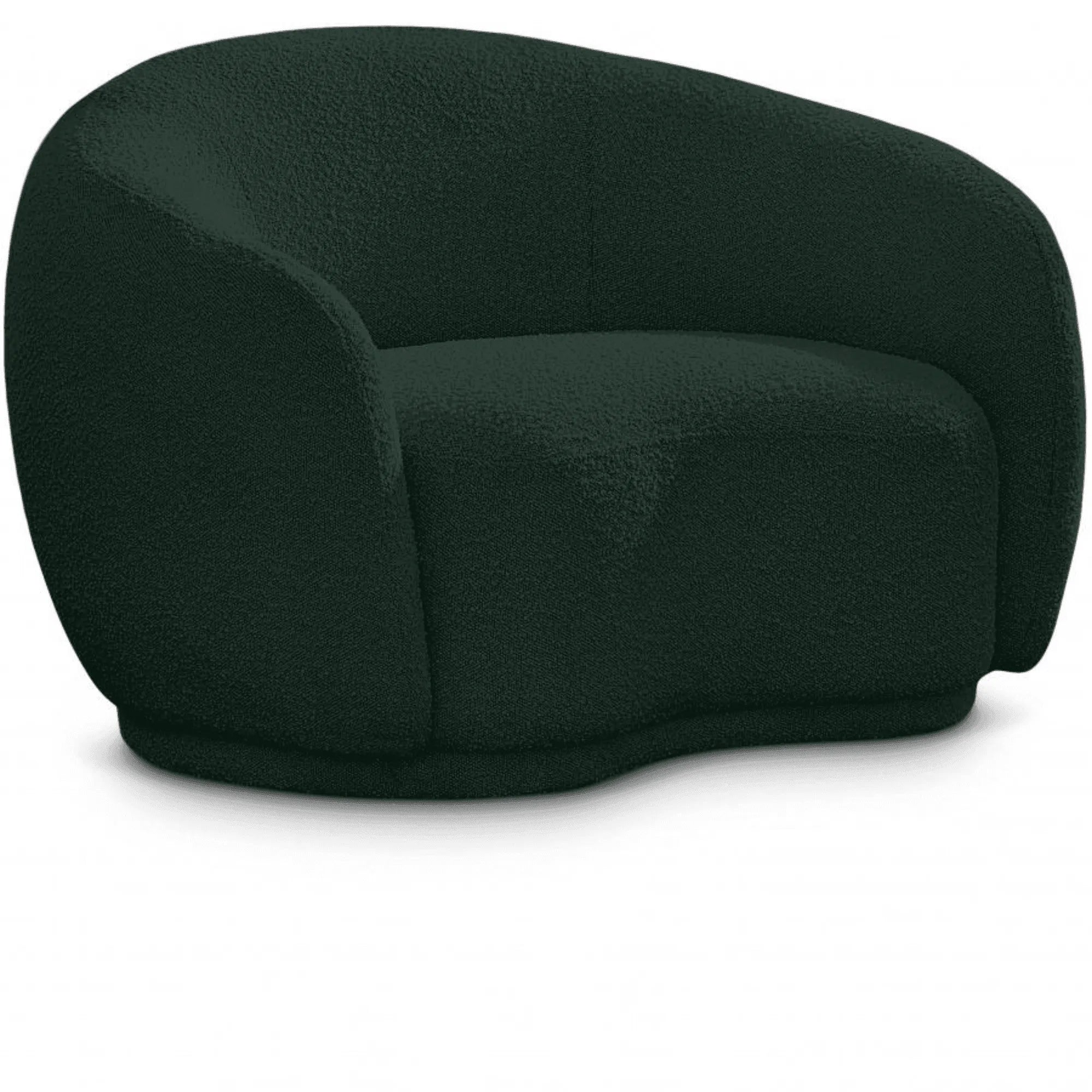 Modern rounded back sofa