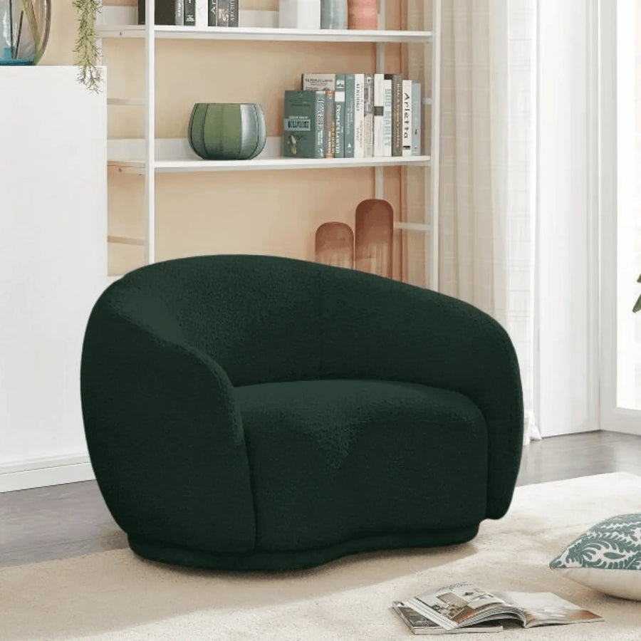 Plush Boucle Fabric Upholstery