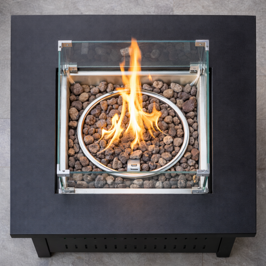 360 Degree Wind Guard, Stainless Steel Burner